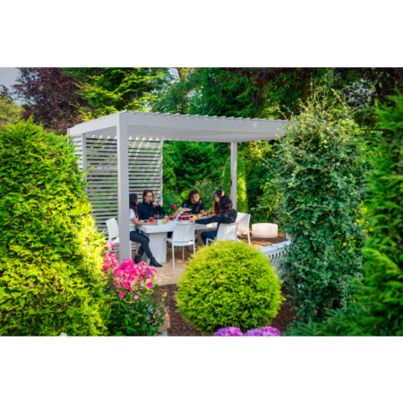 Alu/Stahl-Pergola - Alu/Stahl-Pergola Plus (Wandmontage) – Bild 9