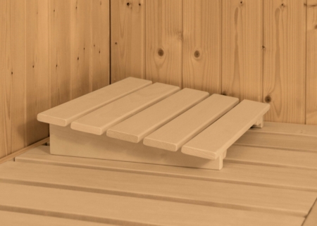 Holma 2318 - 40 mm Massivholzsauna (181 x 223 cm) – Bild 5