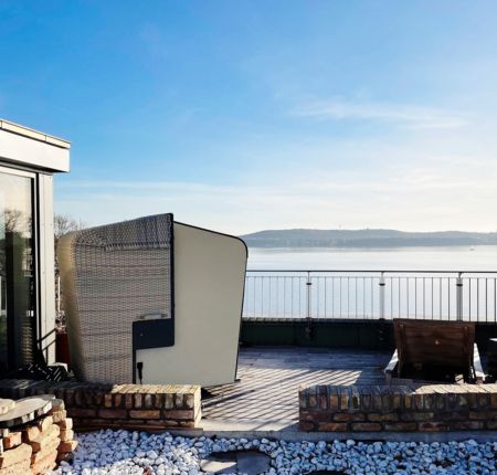Strandkorbsauna - Strandkorb & Sauna in Einem – Bild 7