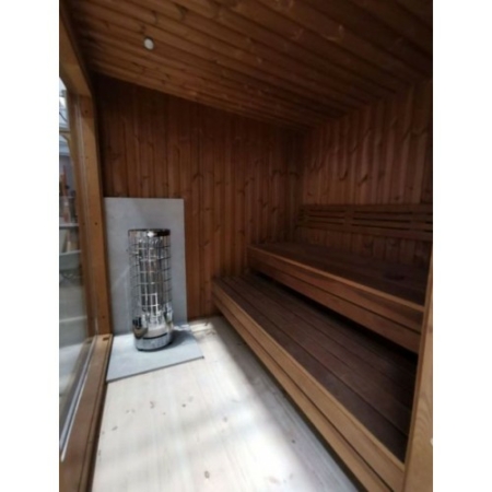 Luxury Modern Saunahaus mit Ruheraum 234 x 444 cm – Bild 6