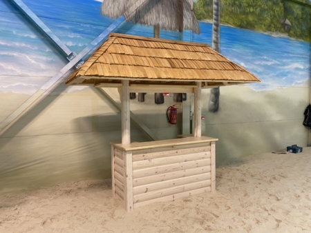 Beach Bar (180 x 77 cm) wetterfester Modulbau