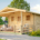 Auch mit grossem Vordach und Terrasse möglich. Blockbohlenhaus kaufen Schweiz