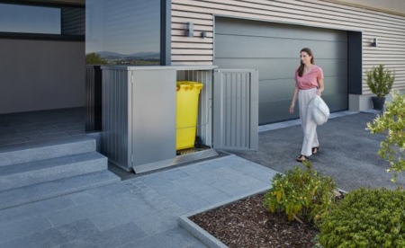 biohort ALEX DUO® - Doppel-Mülltonnenbox