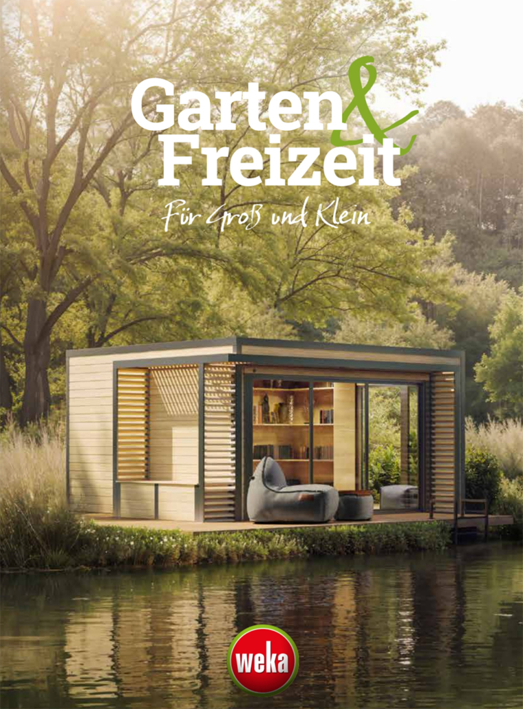 Weka Garten und Freizeitkatalog Pavillon am See